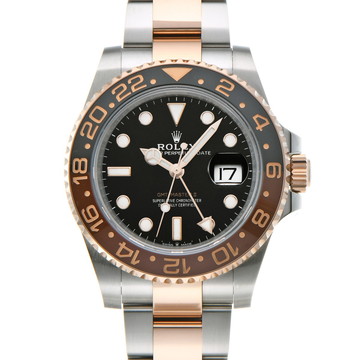 ロレックス GMTマスターII 126711CHNR ブラック メンズ 時計 【中古】【wristwatch】