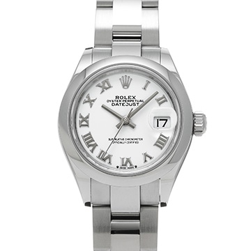 ロレックス レディ デイトジャスト 28 279160 ホワイト レディース 時計 【新品】【wristwatch】