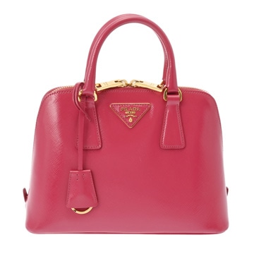 プラダ 2WAY ピンク パテントレザー レディース バッグ 【中古】【bag】