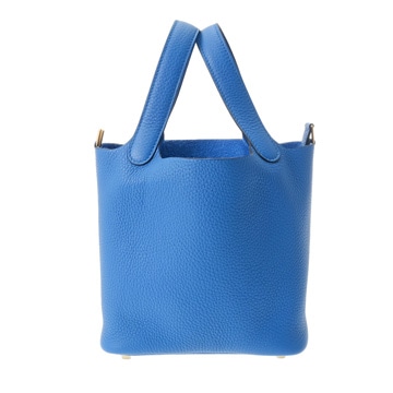 エルメス ピコタンロック PM ブルーゼリージュ トリヨンクレマンス レディース バッグ 【未使用】【bag】