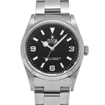 ロレックス エクスプローラー 114270 ブラック メンズ 時計 【中古】【wristwatch】