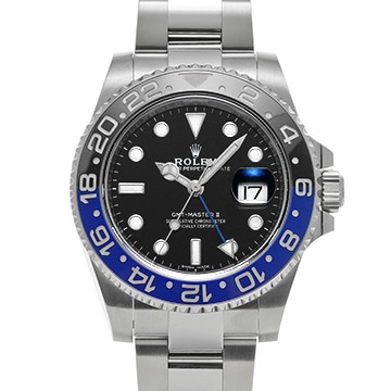 ロレックス GMTマスターII 116710BLNR ブラック メンズ 時計 【中古】【wristwatch】