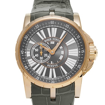 ロジェ デュブイ エクスカリバー EX45 77 50 00/0HR01/B グレー メンズ 時計 【中古】【wristwatch】