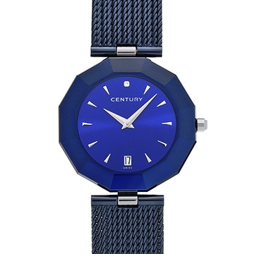 センチュリー プライムタイム 606.5.X.MBi.11.SM5 チャイナラッカー ブルー メンズ 時計 【中古】【wristwatch】