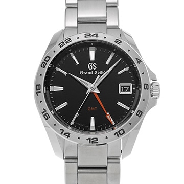 グランドセイコー スポーツコレクション クォーツ GMT SBGN003 ブラック メンズ 時計 【中古】【wristwatch】