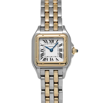 カルティエ パンテール ドゥ カルティエ SM W2PN0006 シルバー レディース 時計 【中古】【wristwatch】