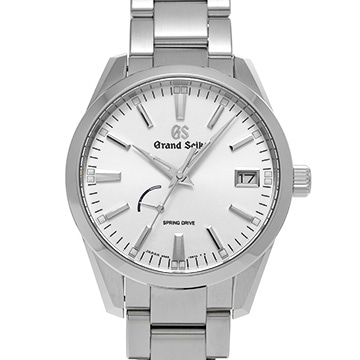 グランドセイコー ヘリテージコレクション スプリングドライブ SBGA299 シルバー メンズ 時計 【中古】【wristwatch】