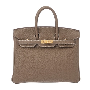 エルメス バーキン 25 エトゥープ トゴ レディース バッグ 【中古】【bag】