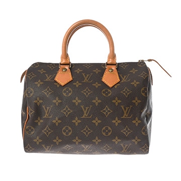 ルイ ヴィトン モノグラム スピーディ 25 ブラウン M41528 モノグラムキャンバス レディース バッグ 【中古】【bag】