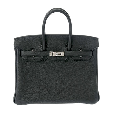 エルメス バーキン 25 ブラック トゴ レディース バッグ 【新品】【bag】