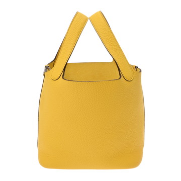エルメス ピコタン ロック PM ジョーヌナプル トリヨンクレマンス レディース バッグ 【中古】【bag】