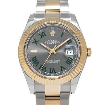 ロレックス デイトジャストII 116333 スレート メンズ 時計 【中古】【wristwatch】