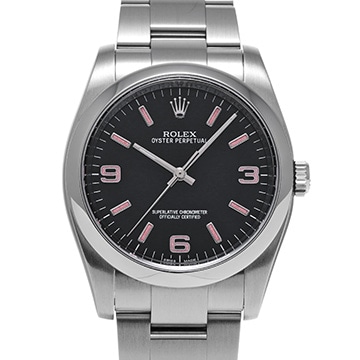 ロレックス オイスターパーペチュアル 36 116000 ブラック メンズ 時計 【中古】【wristwatch】