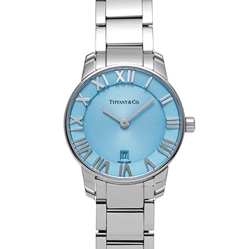 ティファニー アトラス 2ハンド 29mm 37447188 アイスブルー レディース 時計 【中古】【wristwatch】