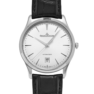 ジャガー ルクルト マスター ウルトラスリム デイト Q1238420 シルバー メンズ 時計 【中古】【wristwatch】