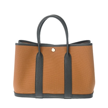 エルメス ガーデンパーティ TPM フォーブ/ブラック ネゴンダ/トワルミリタリー レディース バッグ 【未使用】【bag】
