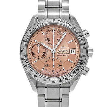 オメガ スピードマスター デイト 3513.60 サーモンピンク メンズ 時計 【中古】【wristwatch】