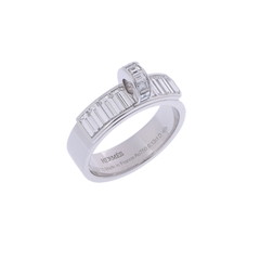 エルメス ケリーリング #55 シルバー K18ホワイトゴールド WG レディース ジュエリー 【中古】【jewelry】