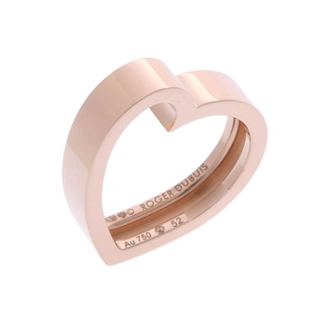 ロジェ デュブイ ハートリング ＃52 ゴールド K18ピンクゴールド PG レディース ジュエリー 【中古】【jewelry】