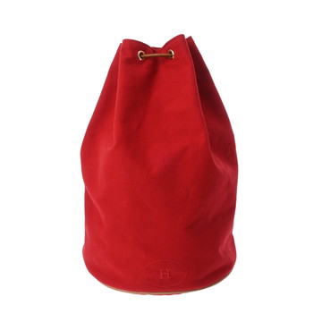 エルメス ポロション ミミル レッド キャンバス レディース バッグ 【中古】【bag】