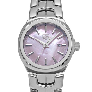 タグ ホイヤー リンク WBC1317.BA0600 ピンクシェル レディース 時計 【中古】【wristwatch】