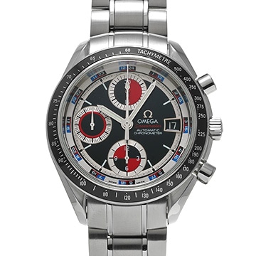 オメガ スピードマスター デイト 3210.52 ブラック/レッド メンズ 時計 【中古】【wristwatch】