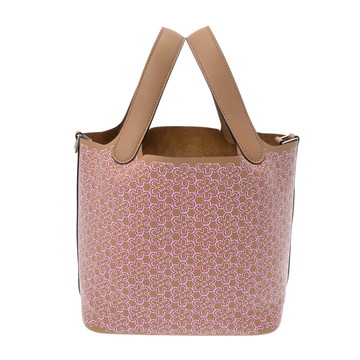 エルメス ピコタンロック PM ラッキーデイジー チャイ/ローズ/ブラン ヴォースイフト レディース バッグ 【未使用】【bag】