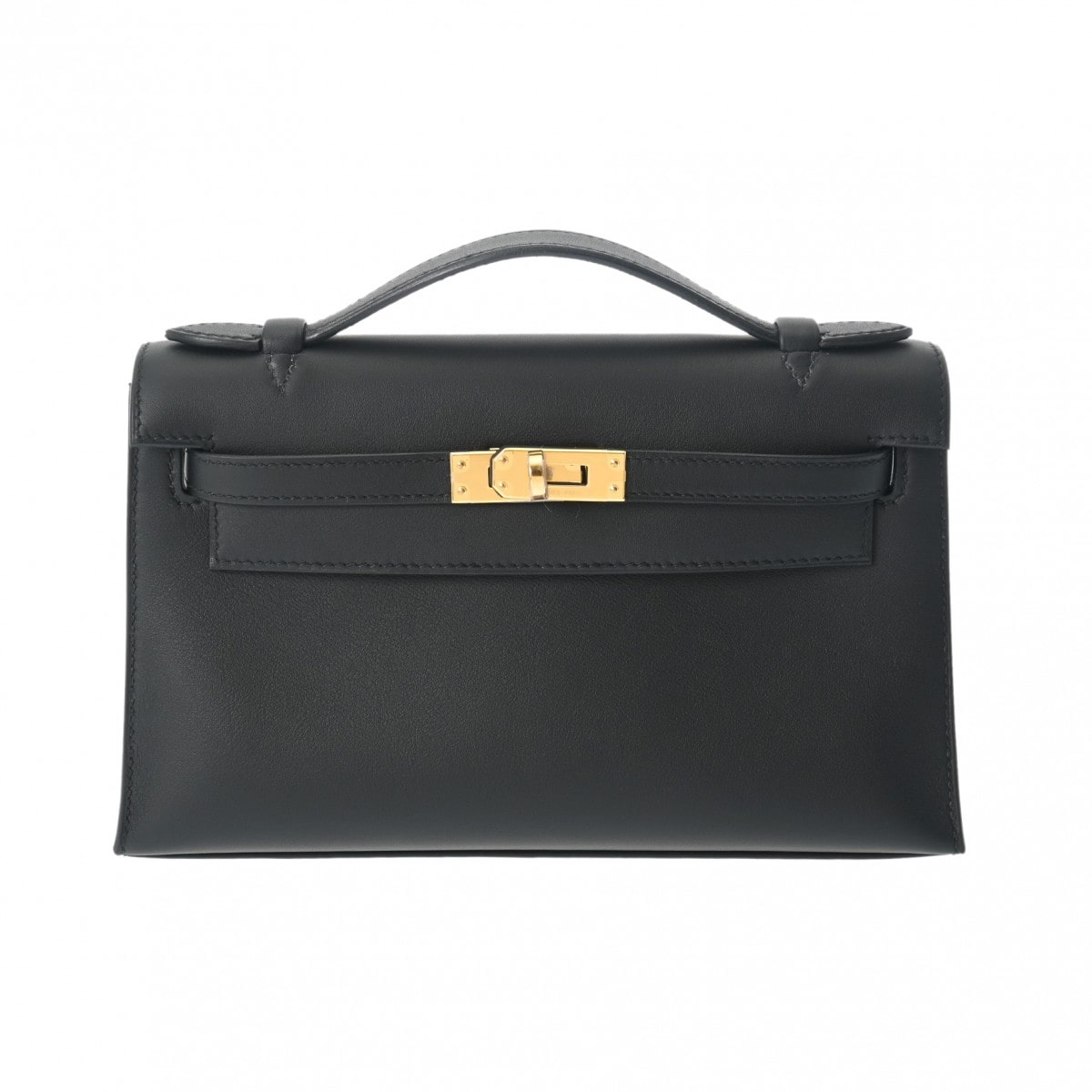 エルメス ポシェットケリー ブラック ヴォースイフト レディース バッグ 【未使用】【bag】