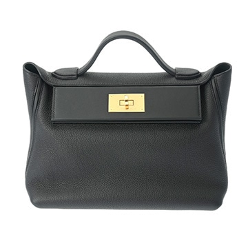 エルメス ヴァンキャトル 24/24 29 ブラック トリヨンクレマンス レディース バッグ 【未使用】【bag】