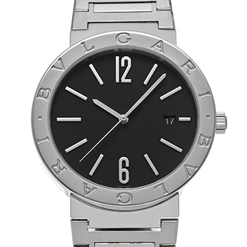ブルガリ ブルガリブルガリ 102928 ブラック レディース 時計 【中古】【wristwatch】