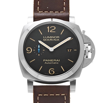 パネライ ルミノールマリーナ 1950 3デイズ アッチャイオ PAM01312 ブラック メンズ 時計 【中古】【wristwatch】