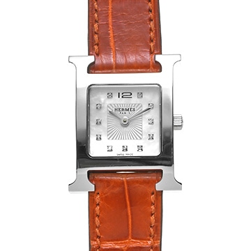 エルメス Hウォッチ HH1.210.290 ホワイト レディース 時計 【中古】【wristwatch】