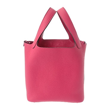 エルメス ピコタン ロック PM モノクローム ローズメキシコ トリヨンクレマンス レディース バッグ 【未使用】【bag】