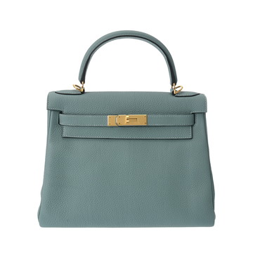 エルメス ケリー 28 内縫い シェル トゴ レディース バッグ 【中古】【bag】