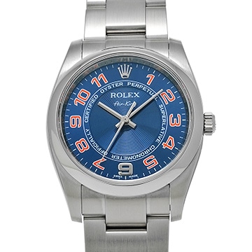 ロレックス エアキング 114200 ブルーコンセントリック メンズ 時計 【中古】【wristwatch】