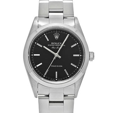 ロレックス エアキング 14000 ブラック メンズ 時計 【中古】【wristwatch】