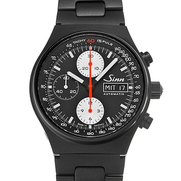 ジン 144.ST.S.JUB.II 144.ST.S.JUB.II ブラック メンズ 時計 【中古】【wristwatch】