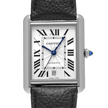カルティエ タンク マスト XL WSTA0040 シルバー メンズ 時計 【中古】【wristwatch】