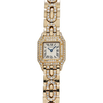 カルティエ ミニパンテール WF3141NA シルバー レディース 時計 【中古】【wristwatch】
