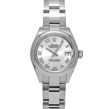 ロレックス レディ デイトジャスト 28 279160 シルバー レディース 時計 【中古】【wristwatch】