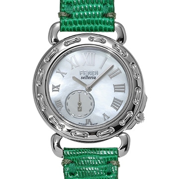フェンディ セレリア 007-8100M-541 ホワイトシェル メンズ 時計 【中古】【wristwatch】