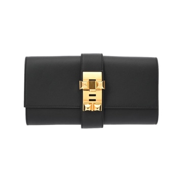 エルメス メドール 23 ブラック ヴォースイフト ユニセックス バッグ 【中古】【bag】
