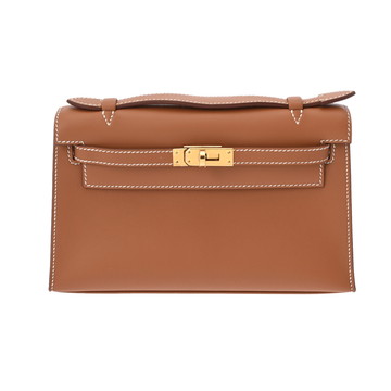 エルメス ポシェット ケリー ゴールド ヴォースイフト レディース バッグ 【未使用】【bag】