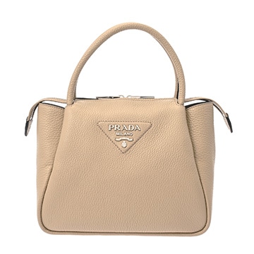 プラダ スモール サンド 1BC145 ソフトレザー レディース バッグ 【中古】【bag】
