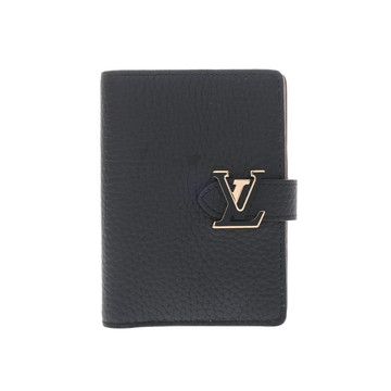 ルイ ヴィトン LV ヴェルティカル  ウォレット コンパクト ノワール M81561 トリヨンレザー レディース 財布 【中古】【purse】