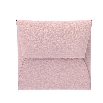 エルメス バスティア ローズダーリン シェーブル ユニセックス 財布 【未使用】【purse】