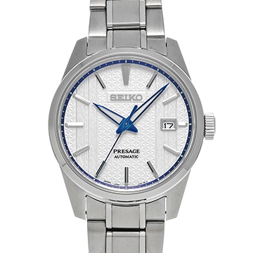 セイコー プレザージュ SARX093 ホワイト メンズ 時計 【中古】【wristwatch】