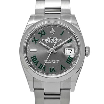 ロレックス デイトジャスト 36 126200 スレート メンズ 時計 【中古】【wristwatch】