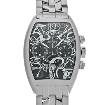 フランクミュラー カサブランカ カモフラージュ 8883CCCDTBR CAMOUFLAGE AC グレー メンズ 時計 【中古】【wristwatch】