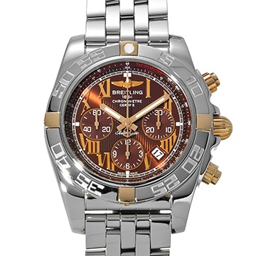 ブライトリング クロノマット 44 B011Q67PA ブロンズ メンズ 時計 【中古】【wristwatch】